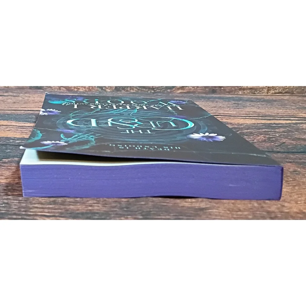 The Cursed Harper L Woods Coven‎ Series Book 2 Paperback Purple Sprayed Edges